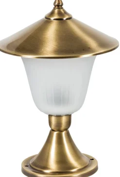 Außenleuchten Antik|Rustikale Außenleuchten*Lido Gartenbeleuchtung aus Messing Glas rostfrei dekorativ