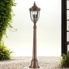 Rustikale Lampen|Vintage Lampen*Elstead Gartenbeleuchtung in Bronze H:118cm Rustikal EDMUND