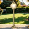 Rustikale Lampen|Metall Lampen*Lido Gartenlampe Messing H:65cm Maritim wetterfest