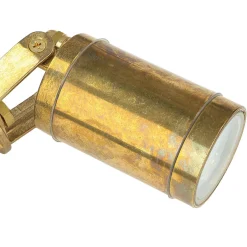 Lido Gartenleuchte Erdspieß Echt-Messing IP64 verstellbar< Messinglampen|Metall Lampen