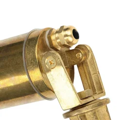 Lido Gartenleuchte Erdspieß Echt-Messing IP64 verstellbar< Messinglampen|Metall Lampen