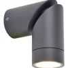 Metall Lampen|Außenleuchten Anthrazit*Eco-Light Gartenstrahler Anthrazit Aluminium GU10 IP54 beweglich