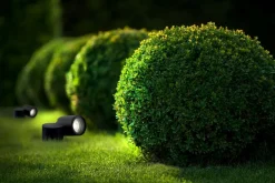 Nowodvorski Gartenstrahler Erdspieß IP54 GU10 Schwarz Alu Glas verstellbar< Metall Lampen|Wegeleuchten