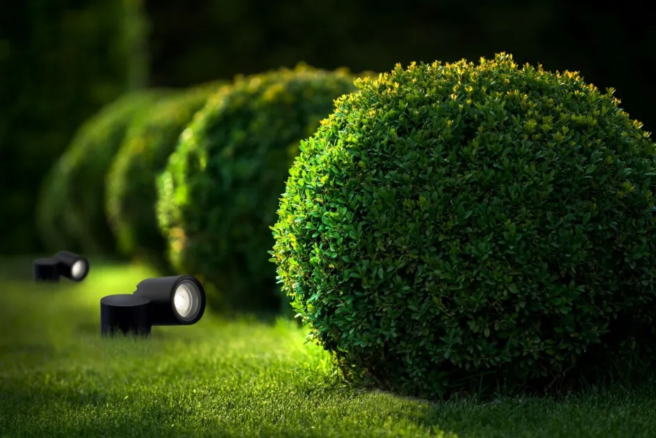 Nowodvorski Gartenstrahler Erdspieß IP54 GU10 Schwarz Alu Glas verstellbar< Metall Lampen|Wegeleuchten