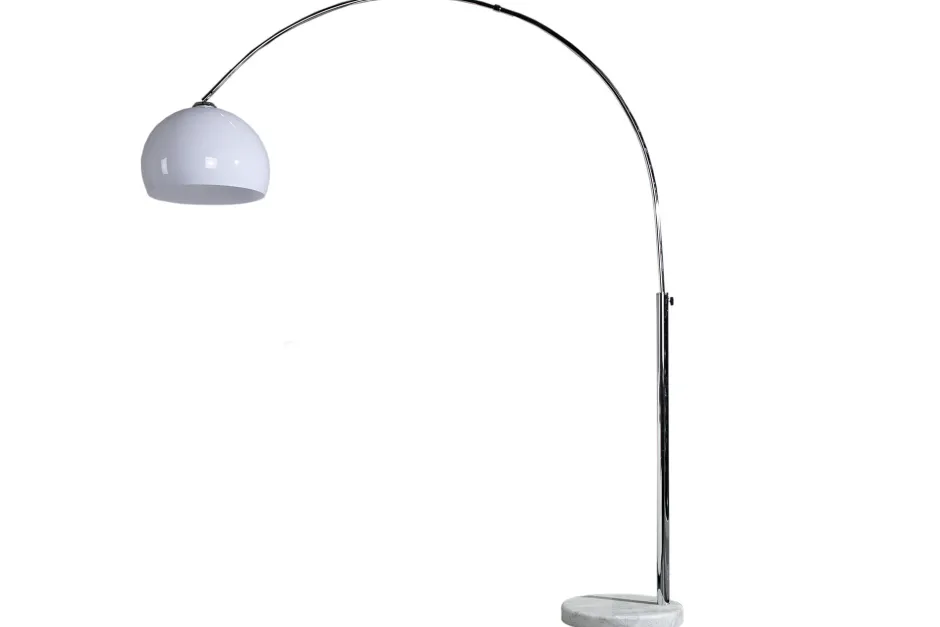 Retro Lampen|Designerlampen*Invicta Interior Gebogene Standlampe Retro 175cm