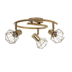 Easylight Geometrischer Spot Metall Retro in Messing vielseitig MIA< Retro Lampen|Küchenlampen