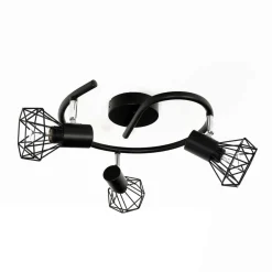 Easylight Geometrischer Spot Schwarz Metall Retro vielseitig MIA< Moderne Lampen|Küchenlampen