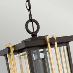 Moderne Lampen|Rustikale Lampen*Elstead Glanzvolle Pendellampe GORDON außen Modern Design