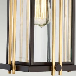 Moderne Lampen|Rustikale Lampen*Elstead Glanzvolle Pendellampe GORDON außen Modern Design