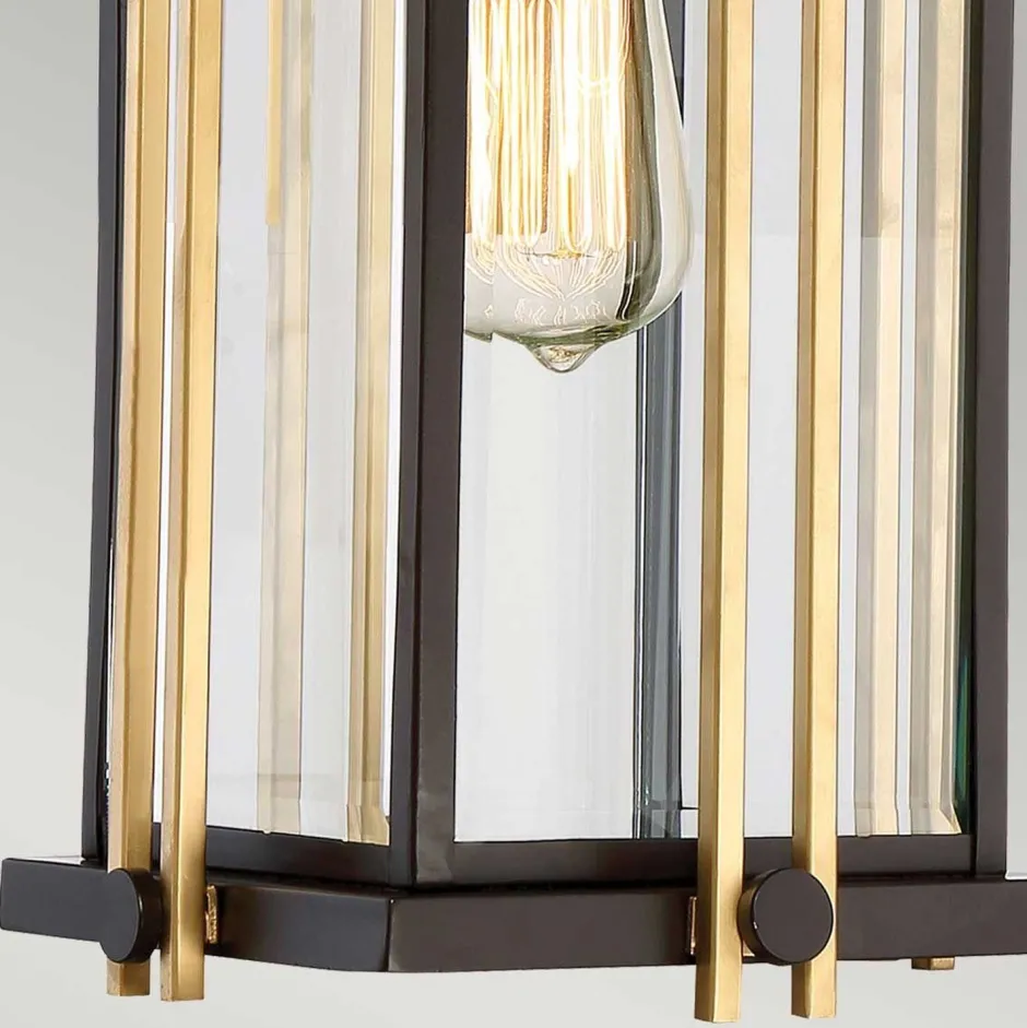 Moderne Lampen|Rustikale Lampen*Elstead Glanzvolle Pendellampe GORDON außen Modern Design