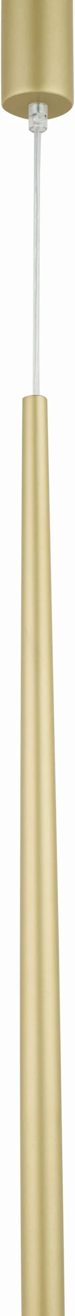 Hängelampen|Moderne Lampen*Sigma Goldene Hängelampe Metall Ø5 cm rund G9 bis 1 m