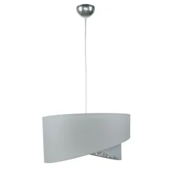 Hängelampen|Esszimmer Lampen*Duolla Graue Hängelampe Stoff Spitze SELMA Schlafzimmer