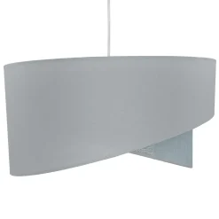 Hängelampen|Esszimmer Lampen*Duolla Graue Hängelampe Stoff Spitze SELMA Schlafzimmer