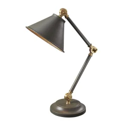 Elstead Graue Schreibtischlampe Büro Gelenke E27 IAOLIA< Schreibtischlampen|Bürolampen