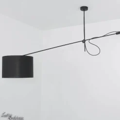 Deckenleuchten|Flurlampen*Nowodvorski Große Deckenlampe Schwarz Gold VIPER flexibel 170cm