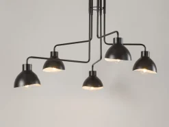 Sigma Große Deckenleuchte Mehrflammig Schwarz Weiß L:104 cm< Deckenleuchten|Moderne Lampen