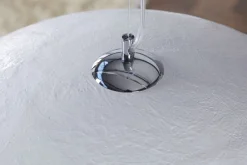 Invicta Interior Große Hängeleuchte Ø70cm rund Modern Design Silber< Hängelampen|Esszimmer Lampen