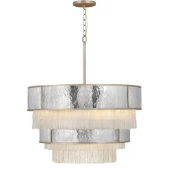 Elstead Große Hängeleuchte rund Ø 81,3 cm H: max. 409,4 cm 12x E14< Hängelampen|Schlafzimmer Lampen