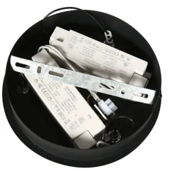 Hängelampen|Led Lampen*Steinhauer Große LED Pendelleuchte Schwarz Ø100 cm 80 W 2700 K