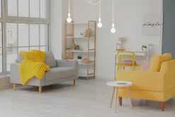 Belis Große Spider Pendelleuchte Holz Metall E27 3-flmg Weiß< Hängelampen|Bürolampen