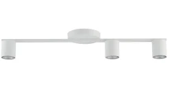 Sigma GU10 Deckenleuchte 3-flammig Metall Weiß 70 cm lang< Deckenleuchten|Flurlampen