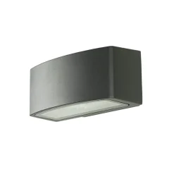 Moderne Lampen|Moderne Außenleuchten*Easylight Halbrunde Außen Wandleuchte Modern in Anthrazit