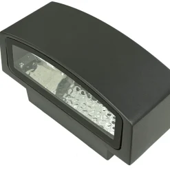 Moderne Lampen|Moderne Außenleuchten*Easylight Halbrunde Außen Wandleuchte Modern in Anthrazit