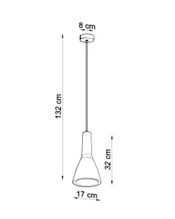 Sollux Hängelampe Beton Ø 17 cm Grau E27 Küche Esstisch< Wohnzimmerlampen|Betonlampen