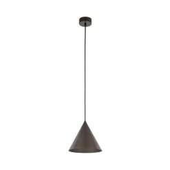 TK Lighting Hängelampe Braun Ø 19 cm H: max. 155 cm verstellbar Metall E27< Hängelampen|Esszimmer Lampen