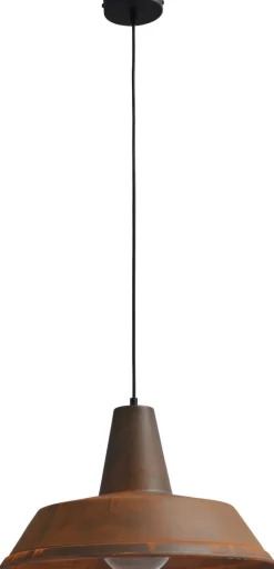 Masterlight Hängelampe Braun Antik Groß Ø45cm Handarbeit PRATO< Industrie Lampen|Vintage Lampen