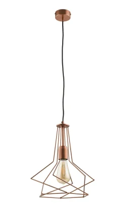 Hängelampen|Moderne Lampen*Jupiter Hängelampe Design Draht in Kupfer SALVIA Esstisch