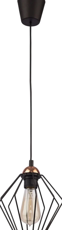 Hängelampen|Esszimmer Lampen*TK Lighting Hängelampe Draht Schwarz Galaxy