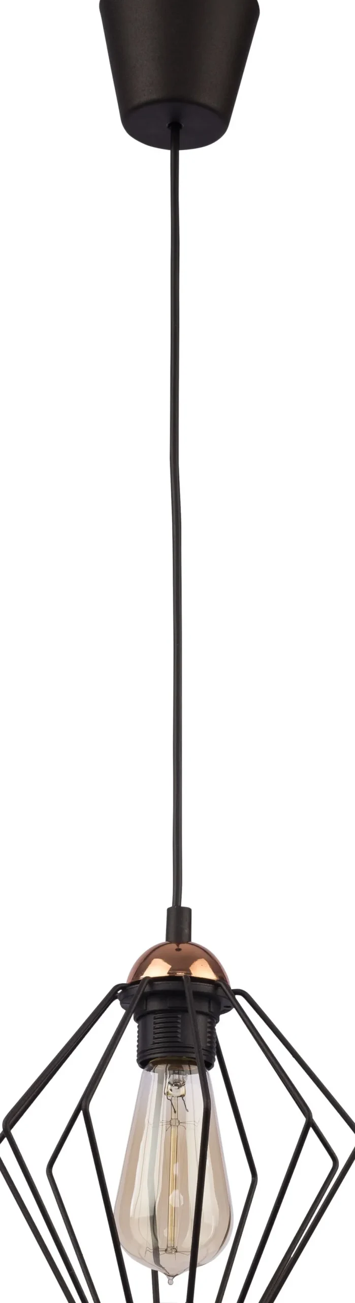 Hängelampen|Esszimmer Lampen*TK Lighting Hängelampe Draht Schwarz Galaxy