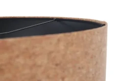 BPS Koncept Hängelampe E27 Ø 50 cm Natur Schwarz Kork Modern< Moderne Lampen|Wohnzimmerlampen