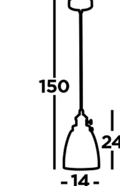 Searchlight Hängelampe E27 Ø 14 cm Schwarz Grau Rauchglas schmal< Wohnzimmerlampen|Glaslampen