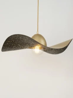 Hängelampen|Moderne Lampen*Sigma Hängelampe E27 Gold Schwarz Esszimmer Modern