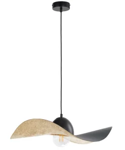 Sigma Hängelampe E27 Schwarz Gold Modern Wohnzimmer< Hängelampen|Esszimmer Lampen