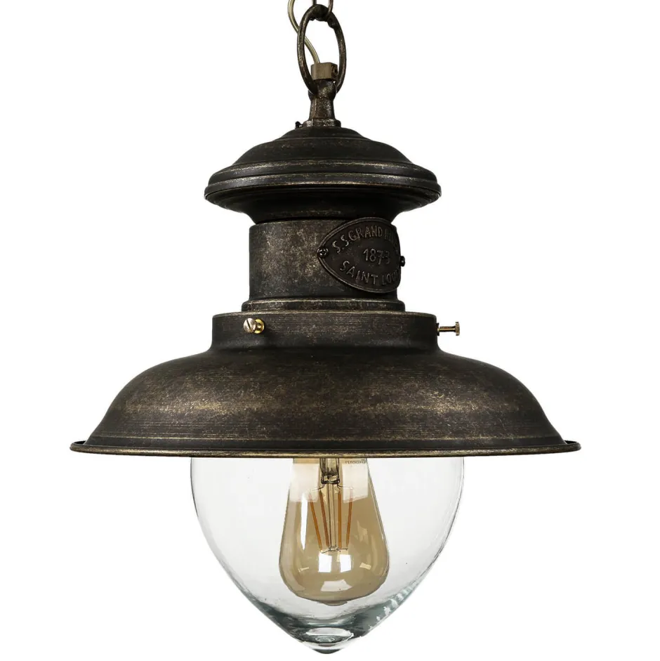 Giovanni Battista Hängelampe Echt Messing Antik Handarbeit< Hängelampen|Esszimmer Lampen