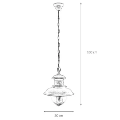Giovanni Battista Hängelampe Echt Messing Antik Handarbeit< Hängelampen|Esszimmer Lampen