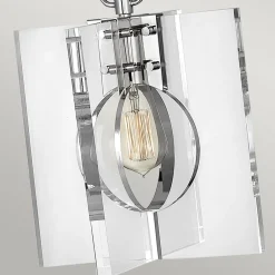 Hängelampen|Bürolampen*Elstead Hängelampe eckig 26 cm breit H: max. 151,3 cm E27