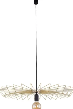 Nowodvorski Hängelampe ELLA Gold Echt-Messing Wohnzimmer Lampe< Hängelampen|Esszimmer Lampen