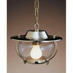 Laura Suardi Hängelampe Esstisch Messing Glas Ø26cm Maritim< Hängelampen|Esszimmer Lampen