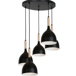 Luminex Hängelampe Esstisch Schwarz Skandinavisch Metall< Wohnzimmerlampen|Esszimmer Lampen