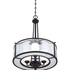 Vintage Lampen|Glaslampen*Elstead Hängelampe Esszimmer Glas Metall Vintage Landhaus