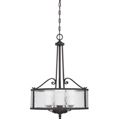 Vintage Lampen|Glaslampen*Elstead Hängelampe Esszimmer Glas Metall Vintage Landhaus