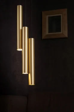 Easylight Hängelampe EYE Messing3-flmg Wohnzimmer Leuchte< Hängelampen|Esszimmer Lampen