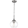 Elstead Hängelampe FINYA Nickel verstellbar Ø22cm Leuchte< Hängelampen|Wohnzimmerlampen