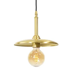 Hängelampen|Esszimmer Lampen*Giovanni Battista Hängelampe 3-flammig in Bronze hell E27 Messing massiv