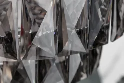 Invicta Interior Hängelampe Glas Grau Ø50 cm 6-flammig E14 stylisch< Schlafzimmer Lampen|Küchenlampen