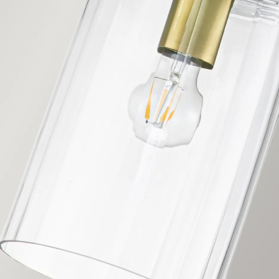 Elstead Hängelampe Glas Metall E27 17,8 cm breit Art Déco< Hängelampen|Bürolampen